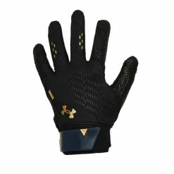 Under Armour Harper Pro 21 Batting Gloves - Black