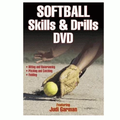 Human Kinetics Softball Skills & Drills DVD / Book