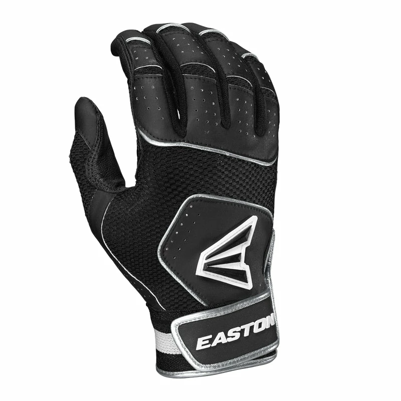 Easton Youth Walk-Off NX Batting Gloves - Black 1 Easton Youth Walk-Off NX Batting Gloves - Black