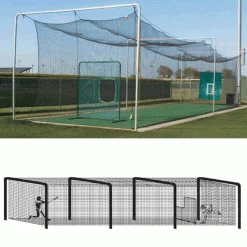 TSI Four Section Batting Cage