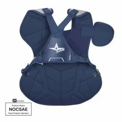 Allstar Player's Series Chest Protector - Intermediate (12-16) -Bats Sales Store PLAYERSSERIESCHESTNAVY
