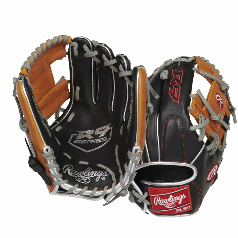 Rawlings R9 Youth Pro Taper 11.25" Glove (R91125U-2BT) 1 Rawlings R9 Youth Pro Taper 11.25" Glove (R91125U-2BT)