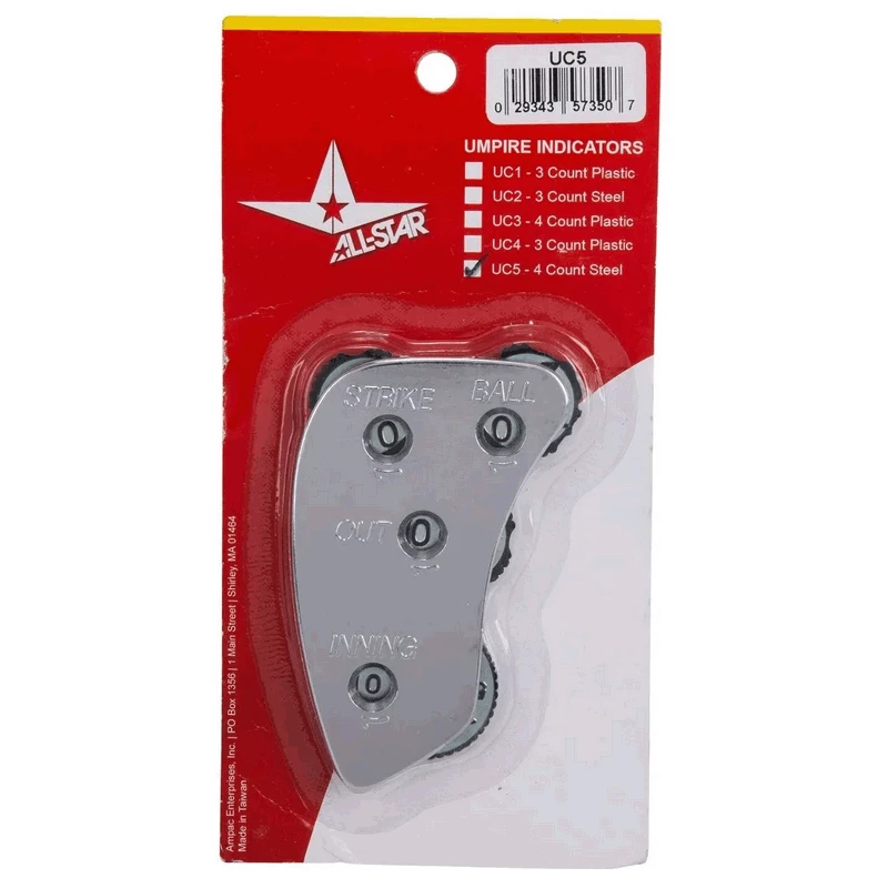 Allstar 4-way Deluxe Steel Umpire Indicator 1 Allstar 4-way Deluxe Steel Umpire Indicator